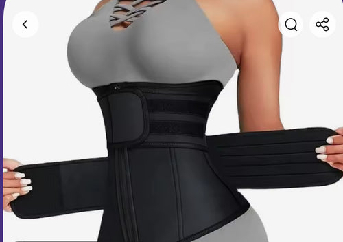 GlowFlex Sweat Belt – Waist Trainer for At-Home Workouts