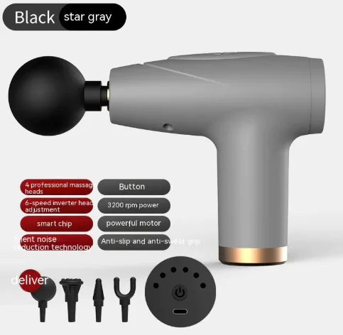 GlowFlex Mini Massage Gun – Muscle Recovery & Pain Relief Massager