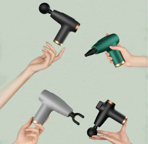 GlowFlex Mini Massage Gun – Muscle Recovery & Pain Relief Massager