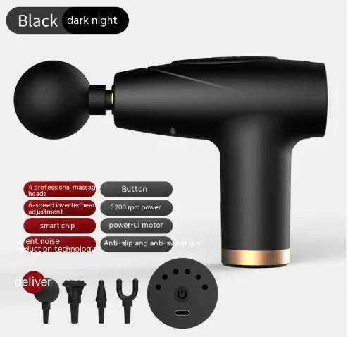 GlowFlex Mini Massage Gun – Muscle Recovery & Pain Relief Massager