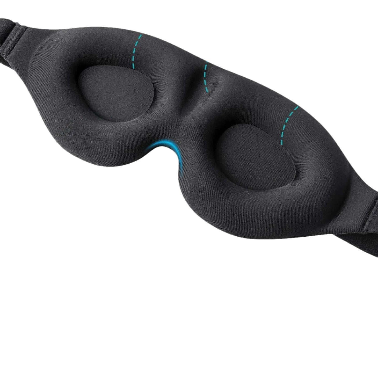 GlowFlex 3D Sleep Mask for Travel & Relaxation